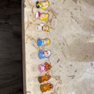 Set of 8 Disney Cinderella Squinkies